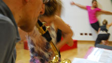 Concerto per Sax, Elettronica e Danzatori