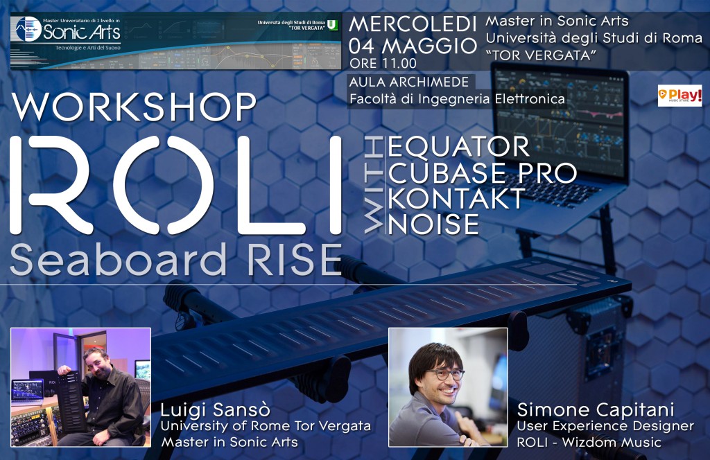 workshop roli 4 maggio